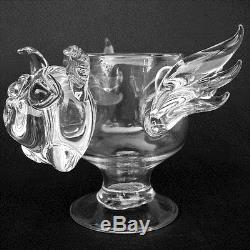 Pig with Wings Flying Crystal Wine Glass Coffee Cup Mug