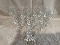 Princess house crystal wine glasses set