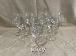 Princess house crystal wine glasses set