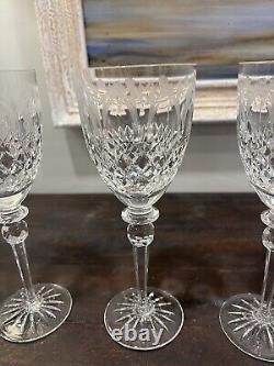 Queen by Rogaska Crystal Set 9 Red Wine Glasses Water Goblets 9 1/4 Just $25 Ea