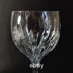 RARE BACCARAT MASSENA AMERICAN WHITE WINE GLASS, Cut Crystal, 6 3/8, 8 Oz