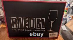 RARE & Retired RIEDEL TYROL Crystal Pinot Noir Wine Glasses Set of Two NIB