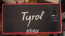 RARE & Retired RIEDEL TYROL Crystal Pinot Noir Wine Glasses Set of Two NIB