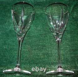 RCR Royal Crystal Rock MODUS Set Of 4 7 7/8 Wine Glasses 7 Oz Capacity EXC