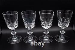 READ Hawkes Crystal Montclair Border Wine Glasses Round Base 5 1/8 H Set of 8