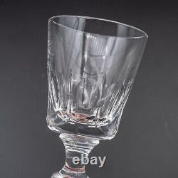 READ Hawkes Crystal Montclair Border Wine Glasses Round Base 5 1/8 H Set of 8