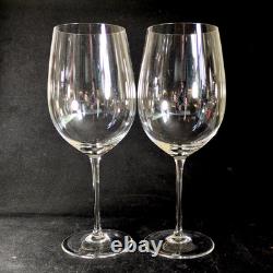 RIEDEL SOMMELIER BORDEAUX WINE GLASSES, Lead Free Crystal, 10 5/8, 32 Oz, 2PCS