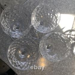 ROGASKA GALLIA WINE BALLOON GLASS, Cut &Etched Crystal, 8 1/2, 12 OZ, SLOVENIA