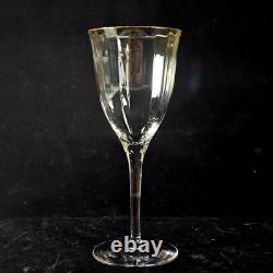 ROGASKA RGS39 WINE GLASSES, Optic Lead Crystal, 7 1/8, 8 Oz, 6PCS