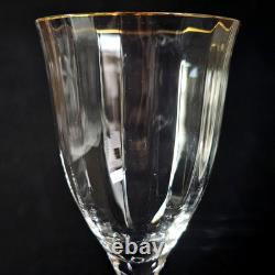 ROGASKA RGS39 WINE GLASSES, Optic Lead Crystal, 7 1/8, 8 Oz, 6PCS