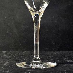 ROGASKA RGS39 WINE GLASSES, Optic Lead Crystal, 7 1/8, 8 Oz, 6PCS