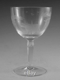 ROWLAND WARD Crystal No. 1 Wine Glass Set (6) Cut by Moser
