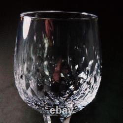 ROYAL DOULTON CLARENDON WINE GLASSES, Cut Lead Crystal, 6, 7 Oz, ENGLAND, 4PCS