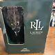 Ralph Lauren 4 Aston Crystal Glass Wine/Water Goblet NIB Rare