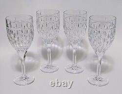 Ralph Lauren Aston Crystal 8PC Set 4 Wine & 4 Champagne Glasses Goblets Flutes