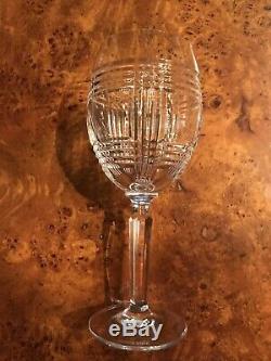 Ralph Lauren Crystal GLEN PLAID 8 1/4 Signed Wine Glass