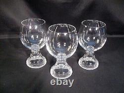 Ralph Lauren Crystal Irvington Wine Glasses Set of 7