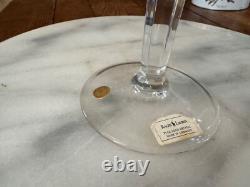 Ralph Lauren Crystal Rare Vintage Edward Balloon Red Wine 5 Glasses taler