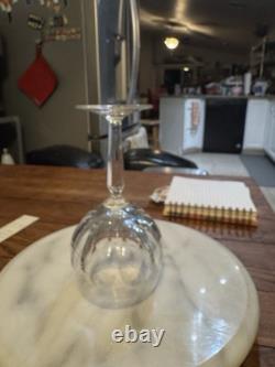 Ralph Lauren Crystal Rare Vintage Edward Balloon Red Wine 5 Glasses taler