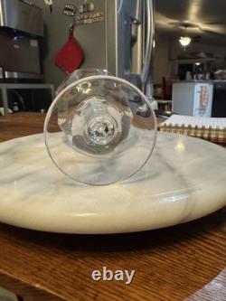 Ralph Lauren Crystal Rare Vintage Edward Balloon Red Wine 5 Glasses taler