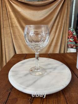 Ralph Lauren Crystal Rare Vintage Edward Balloon Red Wine 5 Glasses taler