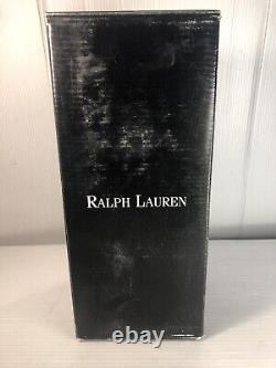 Ralph Lauren Glen Plaid Crystal Wine Glass/Water 295 Goblet MM Brand New in Box