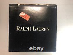 Ralph Lauren Glen Plaid Crystal Wine Glass/Water 295 Goblet MM Brand New in Box