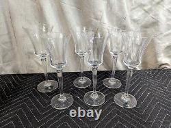 Ralph Lauren Lead Crystal Wine Glass Set Of 6