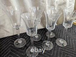 Ralph Lauren Lead Crystal Wine Glass Set Of 6