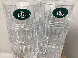 Ralph Lauren Set Of 4 ETTRICK Highball Glasses New