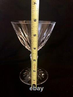 Rare St. Louis Crystal Glasses champagne wine Set of 2