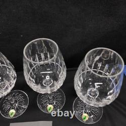 Rare Waterford Crystal Ashlyn Goblet Wine Glass 8 5/8. Set Of 4 WithBox
