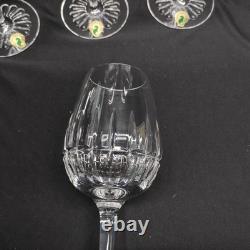 Rare Waterford Crystal Ashlyn Goblet Wine Glass 8 5/8. Set Of 4 WithBox