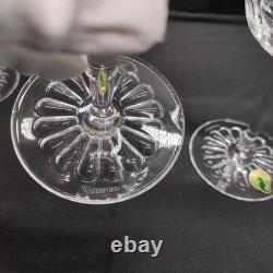 Rare Waterford Crystal Ashlyn Goblet Wine Glass 8 5/8. Set Of 4 WithBox