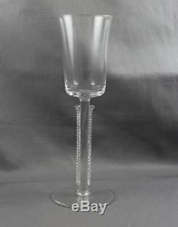 Renee R. Lalique Art Glass Crystal Cannes Wine Sold Individually