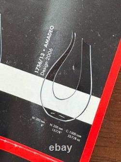 Riedel Amadeo Hand Made Crystal Wine Decanter Lyre Shaped 1756/13