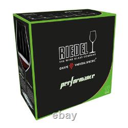 Riedel Decanter Mamba Fatto A Mano with Performance Pinot Noir Wine Glasses