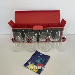 Riedel DoOZy Cut Crystal Stemless WineTumblers #5414/44 Box Dated 2010