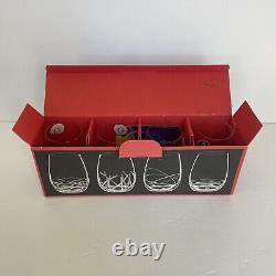 Riedel DoOZy Cut Crystal Stemless WineTumblers #5414/44 Box Dated 2010