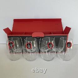 Riedel DoOZy Cut Crystal Stemless WineTumblers #5414/44 Box Dated 2010