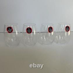 Riedel DoOZy Cut Crystal Stemless WineTumblers #5414/44 Box Dated 2010