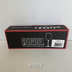 Riedel DoOZy Cut Crystal Stemless WineTumblers #5414/44 Box Dated 2010