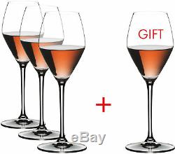 Riedel Extreme Crystal Champagne/Rose Wine Glass, Set of 8 with Opener Bundle