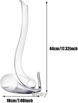 Riedel Fatto a Mano Mamba Hand Blown Glass Cobra Wine Decanter