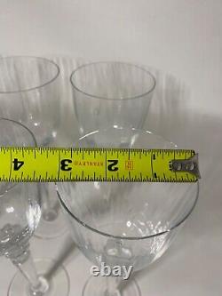 Riedel Kongress Red Wine Glasses Goblet Crystal Clear Set of 8
