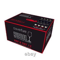 Riedel Ouverture Red and White Magnum Wine Glass and Champagne Flute, Set of 12