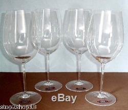 Riedel Sommeliers Bordeaux Grand Cru Wine SET/4 Glasses #400/00 New In Box