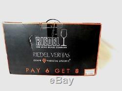 Riedel Veritas Cabernet/Merlot and Chardonnay/Viognier Glasses Pay 6 Get 8 NOB