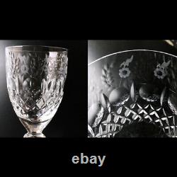 Rogaska Crystal GALLIA stemware glasses 4 Water Goblet 4 Wine 4 Cordial
