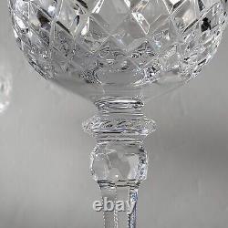 Rogaska Gallia Crystal Balloon Wine Goblet Glass (4)